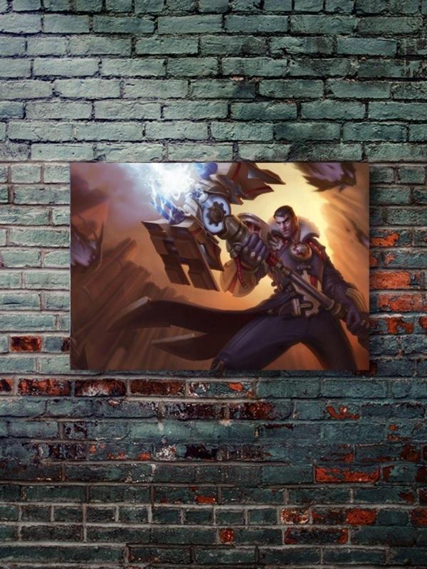 Znc Jayce - Oyun Posterleri, Özel Tasarım Kağıt Poster - Image 1