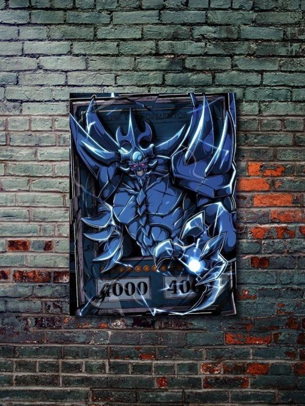 Znc İşkenceci Dikilitaş (Obelisk) - Yugioh - Anime & Manga Posterleri, Özel Tasarım Kağıt Poster - Image 1