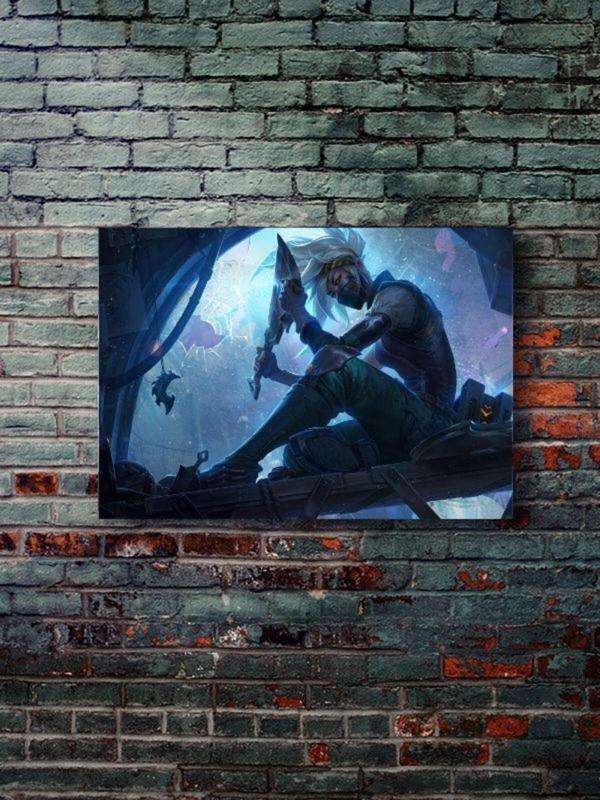 Znc Akali - Oyun Posterleri, Özel Tasarım Kağıt Poster - Image 1