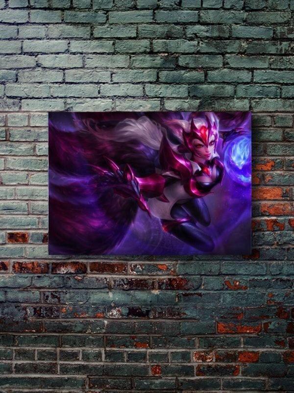 Znc Ahri - Gaming Posterleri, Özel Tasarım Kağıt Poster - Image 1