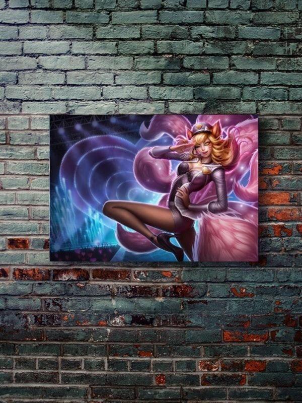 Znc Ahri - Gaming Posterleri, Özel Tasarım Kağıt Poster - Image 1
