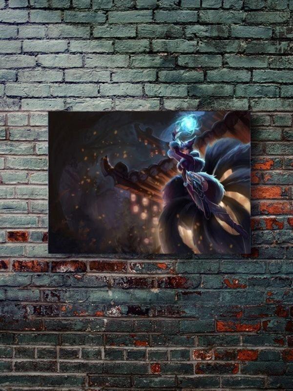 Znc Ahri - Gaming Posterleri, Özel Tasarım Kağıt Poster - Image 1