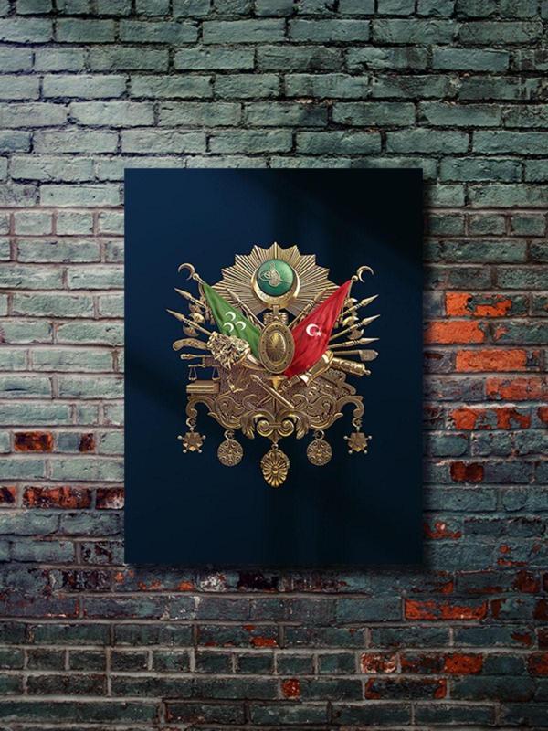 Znc Osmanlı, Eşsiz Tasarım Tarih, Mitoloji, Karakter Posterleri, Özel Tasarım Kağıt Poster, - Image 1