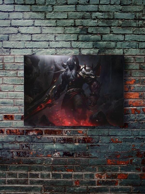Znc Aatrox - Gaming Posterleri, Özel Tasarım Kağıt Poster - Image 1