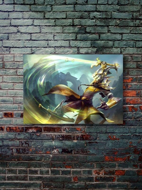 Znc Master Yi - Oyun Posterleri, Özel Tasarım Kağıt Poster - Image 1