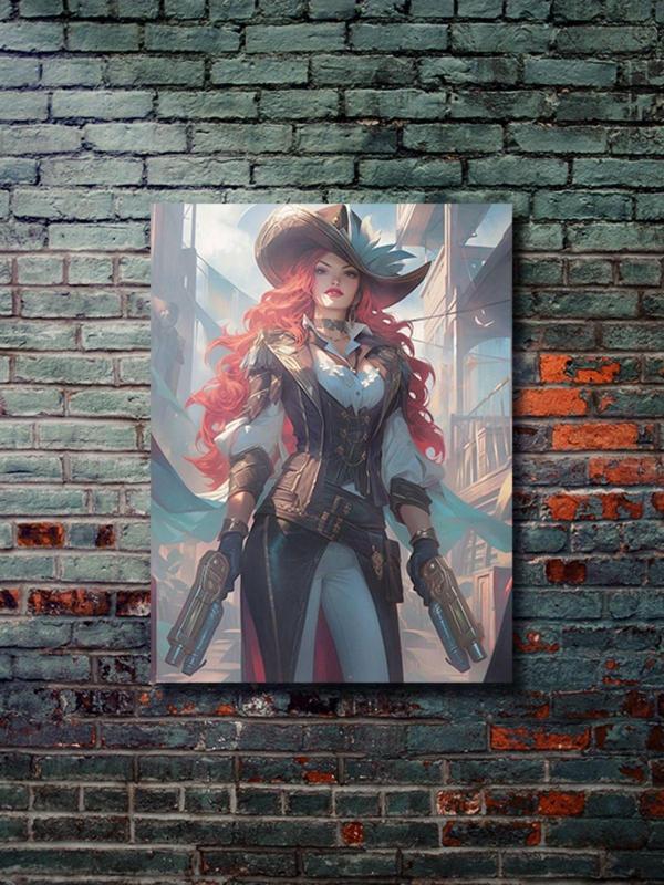 Znc Miss Fortune - League Of Legends - Gaming Posterleri, Özel Tasarım Kağıt Poster, Duvar Sanatı - Image 1