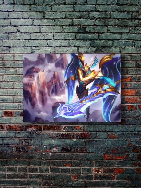 Znc Aatrox - Gaming Posterleri, Özel Tasarım Kağıt Poster - Image 1