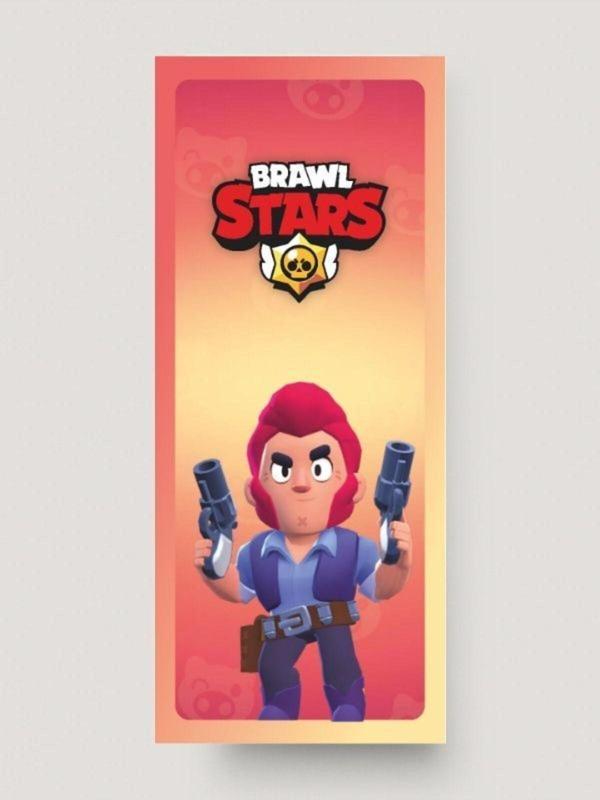 Znc Brawl Stars - Oyun Severler İçin Kırılmaz Kitap Ayracı, (1 Adet) - Image 1