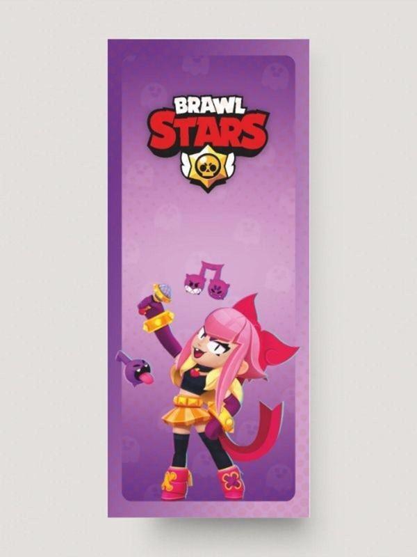 Znc Brawl Stars - Oyun Severler İçin Kırılmaz Kitap Ayracı, (1 Adet) - Image 1