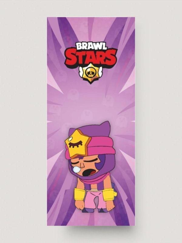 Znc Brawl Stars - Oyun Severler İçin Kırılmaz Kitap Ayracı, (1 Adet) - Image 1