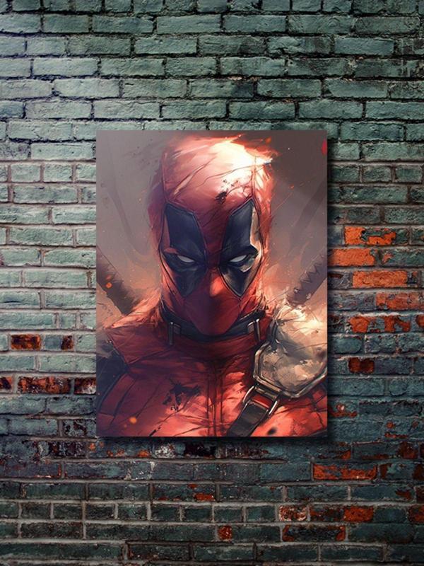 Znc Deadpool - Marvel - Dizi, Film Ve Karakter Özel Tasarım Poster Serisi, Eşsiz Tasarım, - Image 1