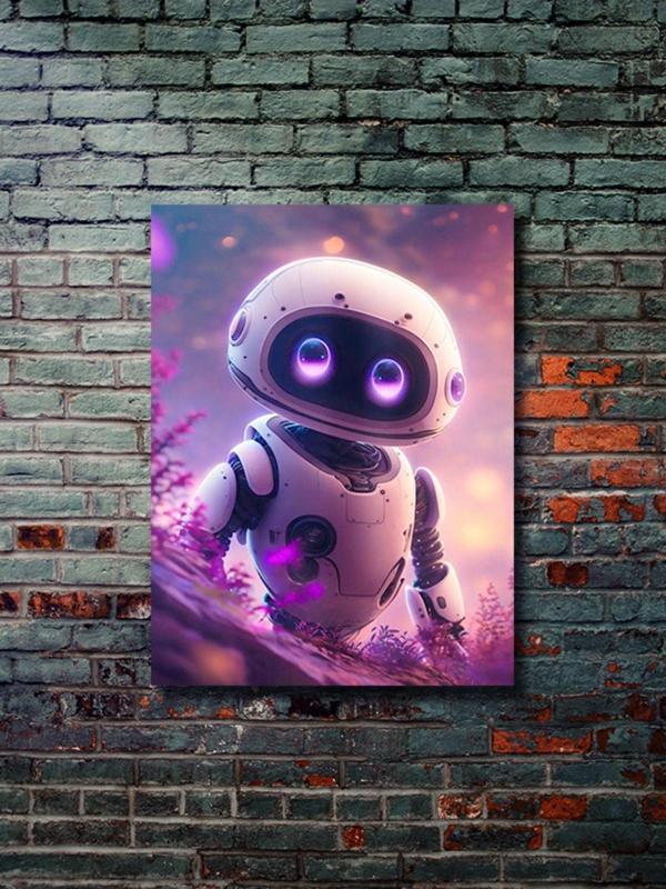 Znc Eve, Wall-E, Dizi, Film Ve Karakter Özel Tasarım Poster Serisi, Eşsiz Tasarım, - Image 1