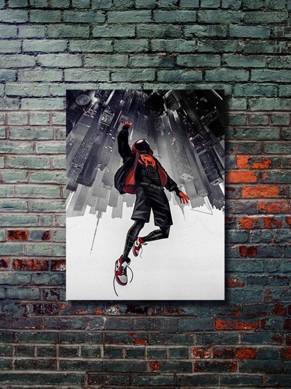 Znc Spiderman, Marvel, Dizi, Film Ve Karakter Özel Tasarım Poster Serisi, Eşsiz Tasarım, - Image 1