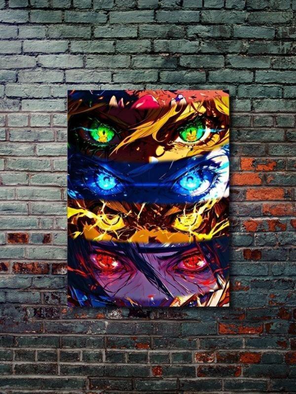 Znc Özel Tasarım Anime Posteri, Özel Tasarım Kağıt Poster, Duvar Sanatı - Image 1