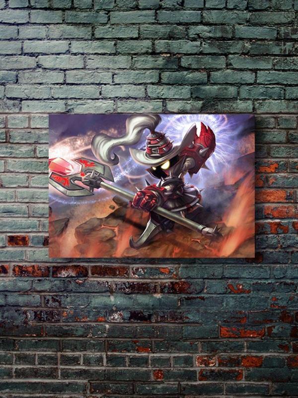 Znc Veigar - League Of Legends - Gaming Posterleri, Özel Tasarım Kağıt Poster - Image 1