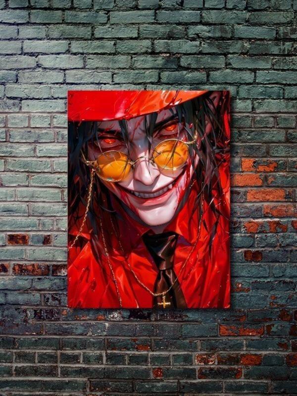 Znc Lucard - Hellsing - Anime & Manga Posterleri, Özel Tasarım Kağıt Poster - Image 1