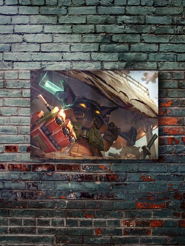 Znc Veigar - League Of Legends - Gaming Posterleri, Özel Tasarım Kağıt Poster - Image 1