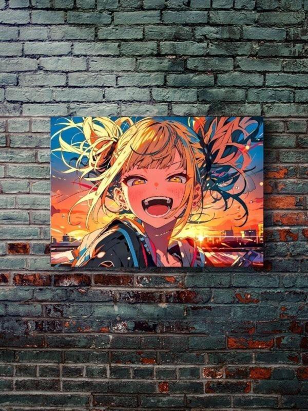 Znc Himiko Toga - My Hero Academia - Anime & Manga Posterleri, Özel Tasarım Kağıt Poster - Image 1