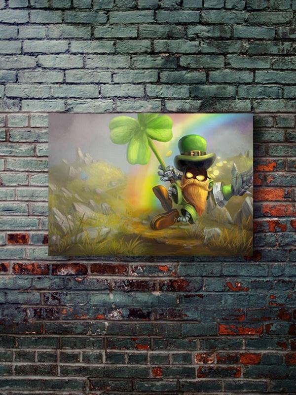Znc Veigar - League Of Legends - Gaming Posterleri, Özel Tasarım Kağıt Poster - Image 1