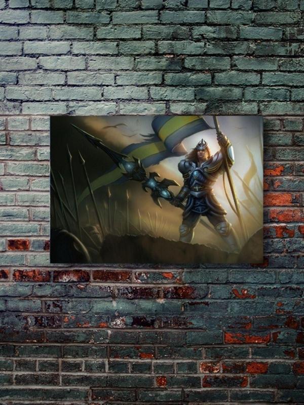 Znc Jarvan - Oyun Posterleri, Özel Tasarım Kağıt Poster - Image 1