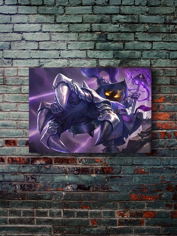 Znc Veigar - League Of Legends - Gaming Posterleri, Özel Tasarım Kağıt Poster - Image 1