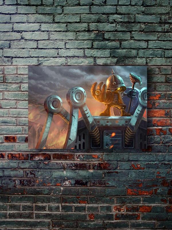 Znc Veigar - League Of Legends - Gaming Posterleri, Özel Tasarım Kağıt Poster - Image 1