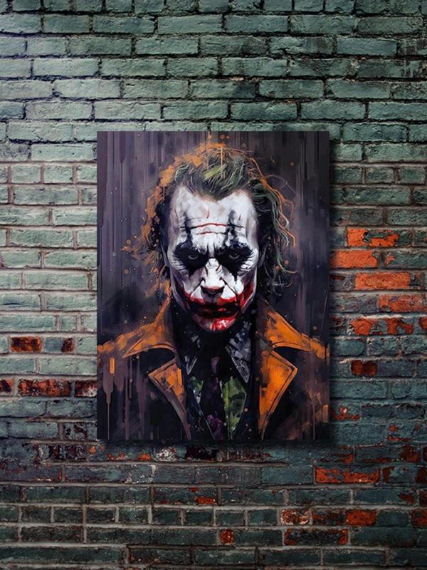 Znc Joker, Dizi, Film Ve Karakter Özel Tasarım Poster Serisi, Eşsiz Tasarım, Karakter Posterleri, - Image 1