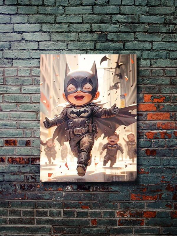 Znc Batman, Dizi, Film Ve Karakter Özel Tasarım Poster Serisi, Eşsiz Tasarım, Karakter Posterleri, - Image 1