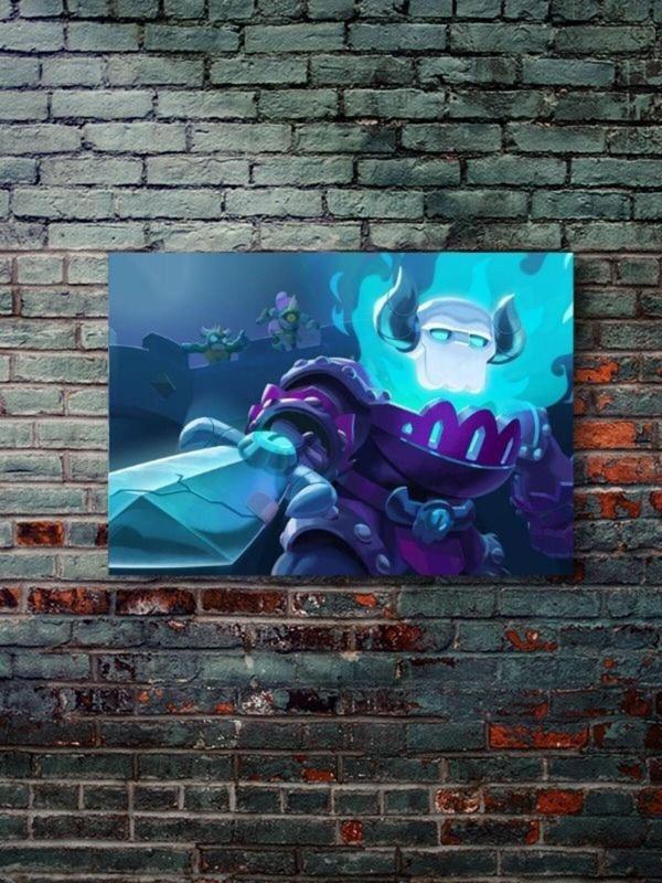 Znc Brawl Stars, Eşsiz Tasarım Oyun, Karakter Posterleri, Özel Tasarım Kağıt Poster - Image 1