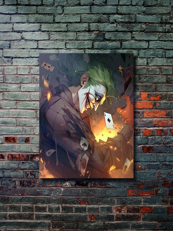 Znc Joker, Dizi, Film Ve Karakter Özel Tasarım Poster Serisi, Eşsiz Tasarım, Karakter Posterleri, - Image 1