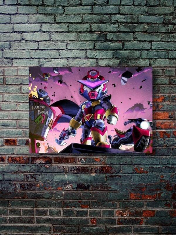 Znc Brawl Stars, Eşsiz Tasarım Oyun, Karakter Posterleri, Özel Tasarım Kağıt Poster - Image 1