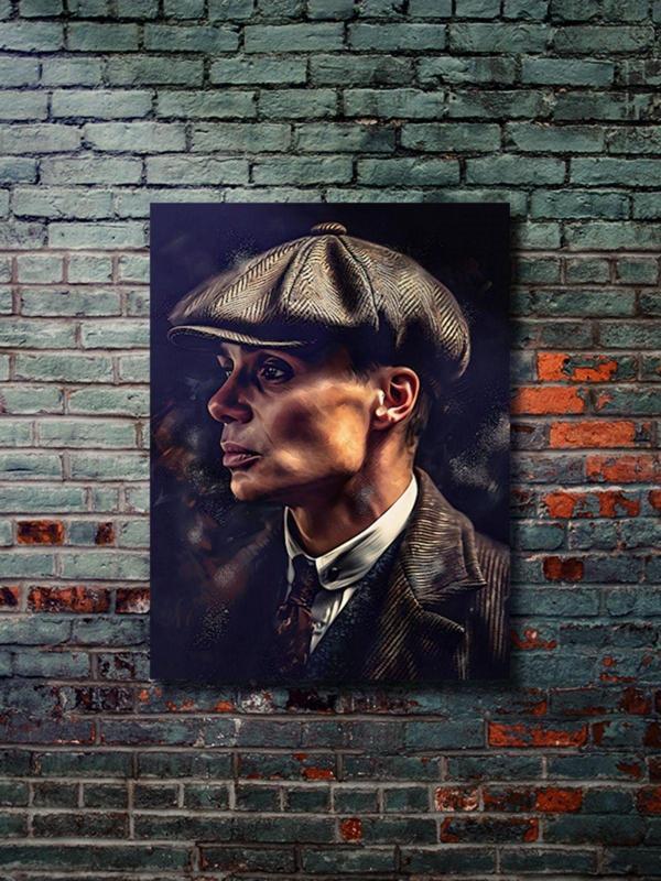 Znc Thomas Shelby, Peaky Blinders, Film, Dizi, Karakter Posterleri, Özel Tasarım Kağıt Poster, - Image 1