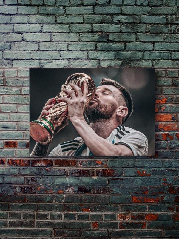 Znc Lionel Messi - Spor Posterleri, Takım Posterleri Özel Tasarım Kağıt Poster - Image 1