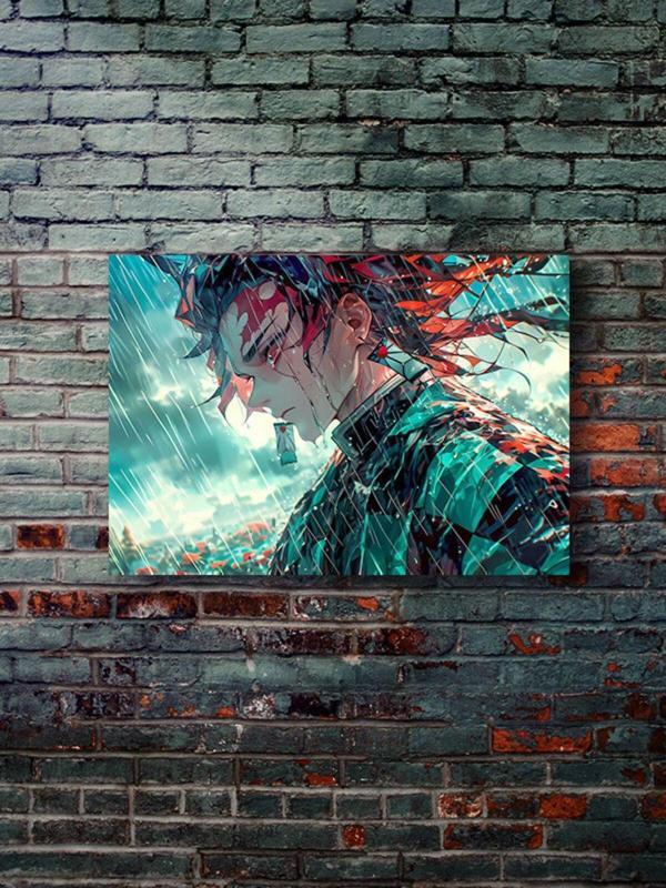 Znc Tanjiro - Demon Slayer - Anime & Manga Posterleri, Özel Tasarım Kağıt Poster - Image 1