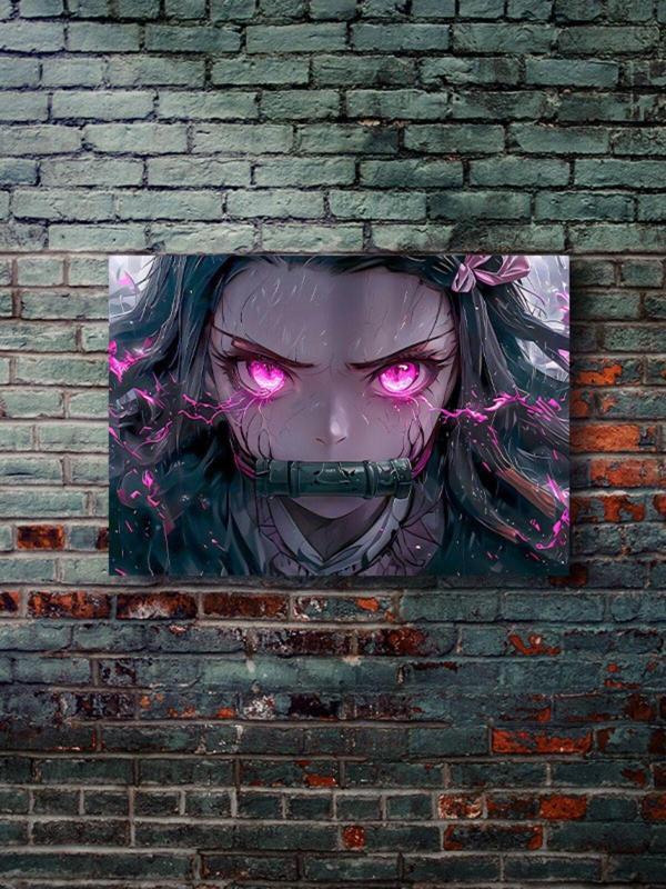 Znc Nezuko - Demon Slayer - Anime & Manga Posterleri, Özel Tasarım Kağıt Poster - Image 1