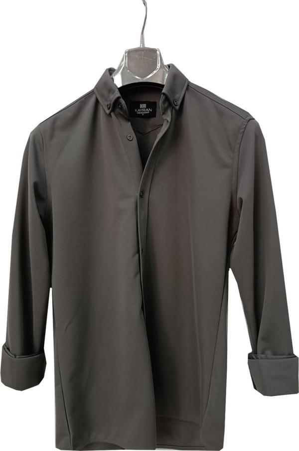 Kayran Uzun Kol Slim Fit Erkek Gömlek - Image 1