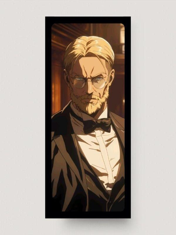Znc Attack On Titan - Anime Severler İçin Kırılmaz Kitap Ayracı, (1 Adet) - Image 1