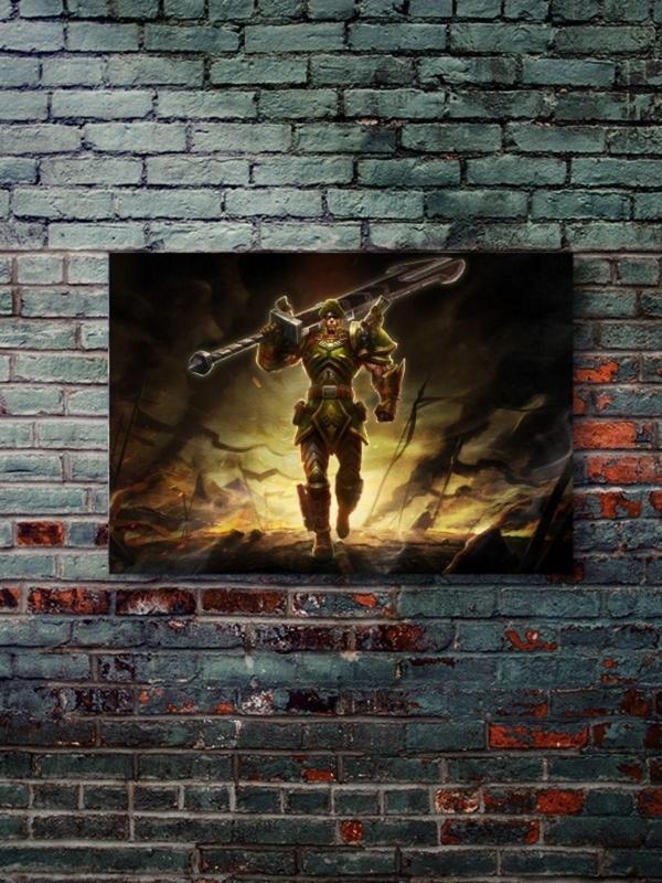 Znc Jarvan - Oyun Posterleri, Özel Tasarım Kağıt Poster - Image 1