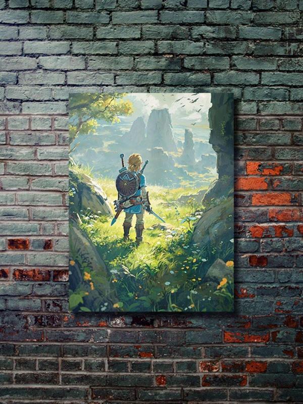 Znc Zelda - Gaming Posterleri, Özel Tasarım Kağıt Poster, Duvar Sanatı - Image 1