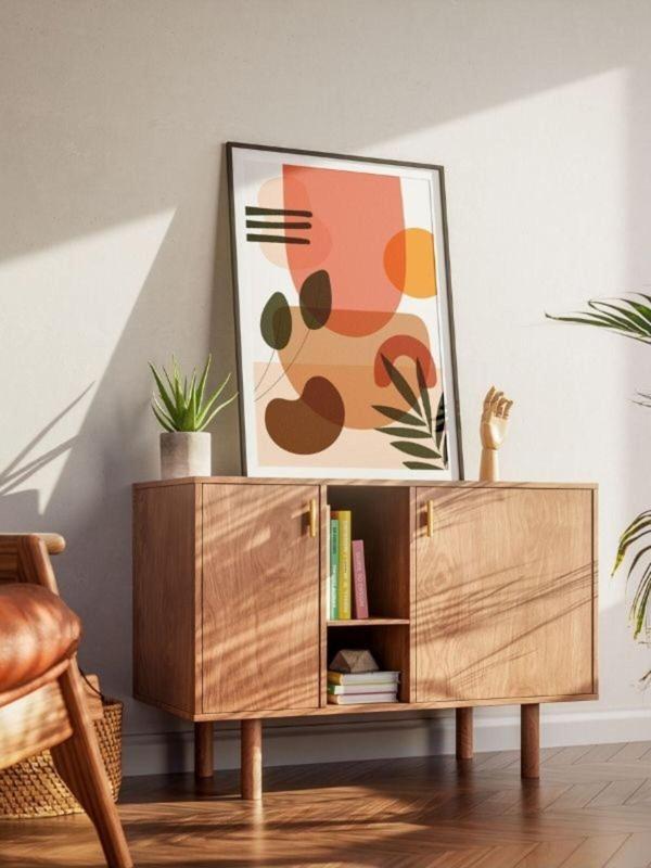 Znc Bohem Minimalist Tasarım, Boho Sanatı Posterleri, Özel Tasarım Kağıt Poster - Image 1