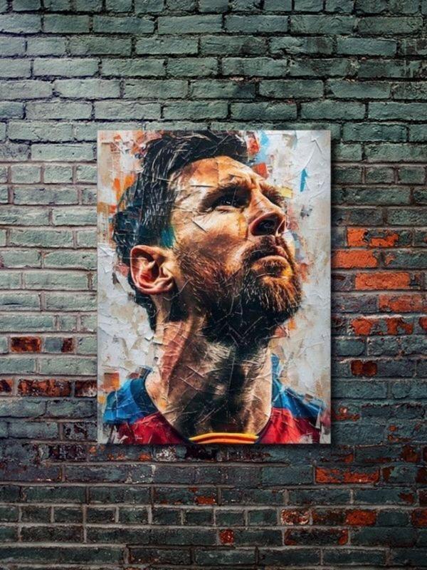 Znc Lionel Messi - Spor Posterleri, Takım Posterleri Özel Tasarım Kağıt Poster - Image 1