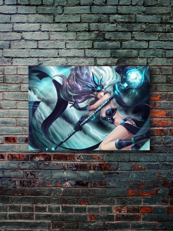 Znc Janna - Oyun Posterleri, Özel Tasarım Kağıt Poster - Image 1