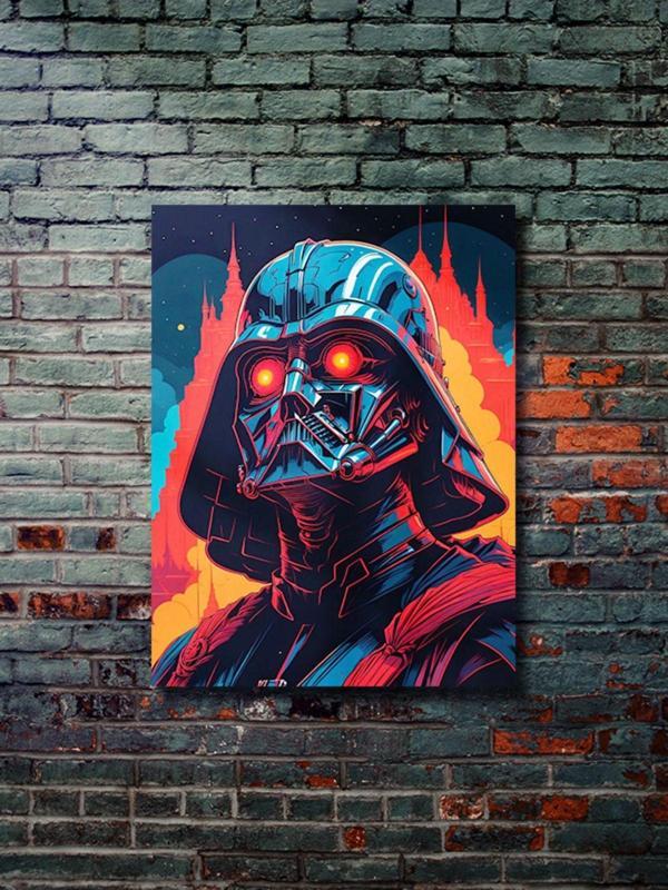 Znc Darth Vader, Starwars, Film, Dizi, Karakter Posterleri, Özel Tasarım Kağıt Poster, Duvar Sanatı - Image 1
