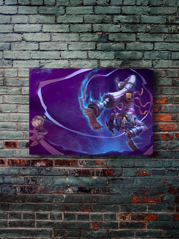 Znc Shaco - League Of Legends - Lol - Gaming Posterleri, Özel Tasarım Kağıt Poster - Image 1