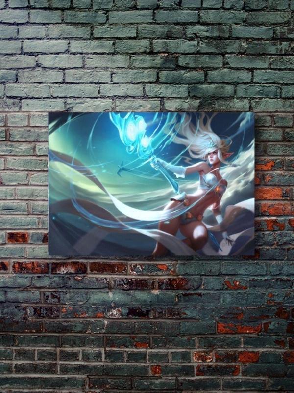 Znc Janna - Oyun Posterleri, Özel Tasarım Kağıt Poster - Image 1