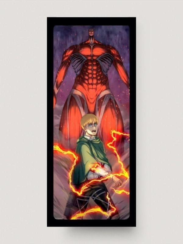 Znc Attack On Titan - Anime Severler İçin Kırılmaz Kitap Ayracı, (1 Adet) - Image 1