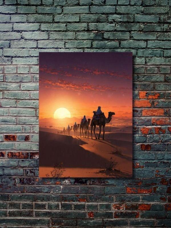 Znc Manzara, Doğa Temalı Poster, Özel Tasarım Kağıt Poster, Duvar Sanatı - Image 1