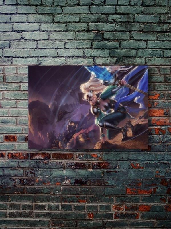 Znc Janna - Oyun Posterleri, Özel Tasarım Kağıt Poster - Image 1