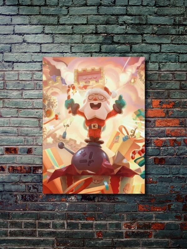 Znc Brawl Stars, Eşsiz Tasarım Oyun, Karakter Posterleri, Özel Tasarım Kağıt Poster - Image 1