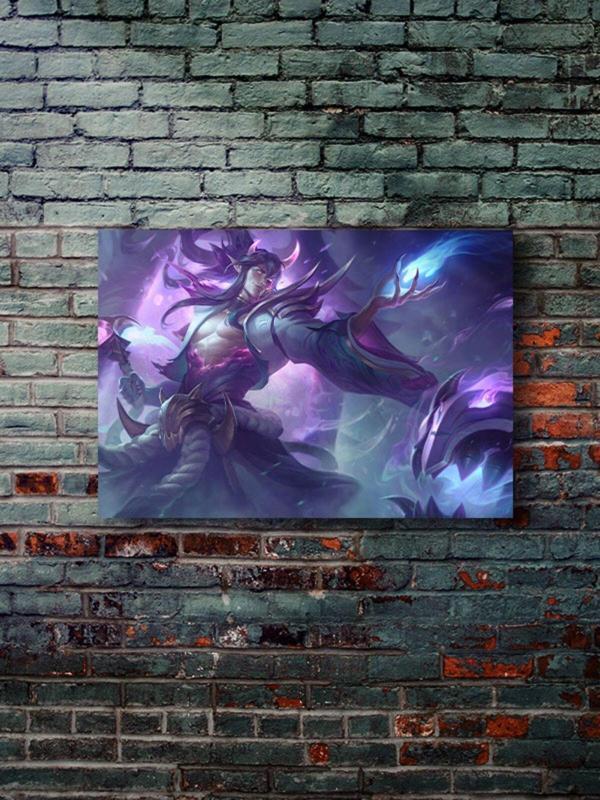 Znc Thresh - League Of Legends - Gaming Posterleri, Özel Tasarım Kağıt Poster - Image 1